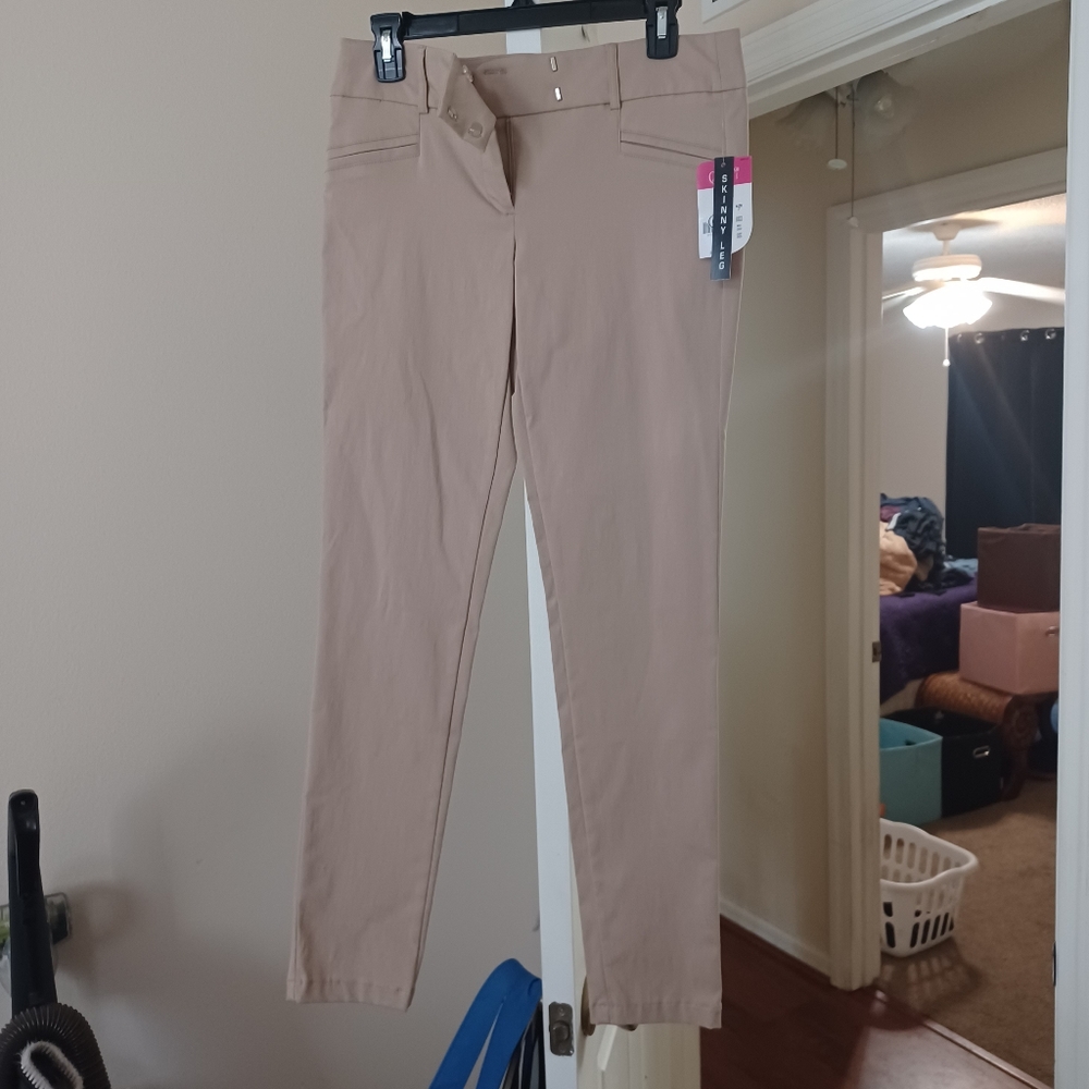 Khaki Stretch Pants Size 7